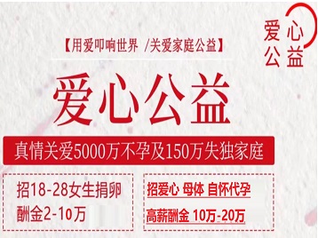 奎屯捐卵助孕生子 爱心志愿者招募